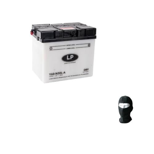 COMPATIBILE CON MOTO GUZZI V35 SP V35 SP 350 1982 A 1985 BATTERIA LP GIA' PRONTA ALL'USO 53030 12V/30AH CCA300 SPECIFICA BATTERIE PER MOTORE MOTO FAI DA TE' 187X128X167MM