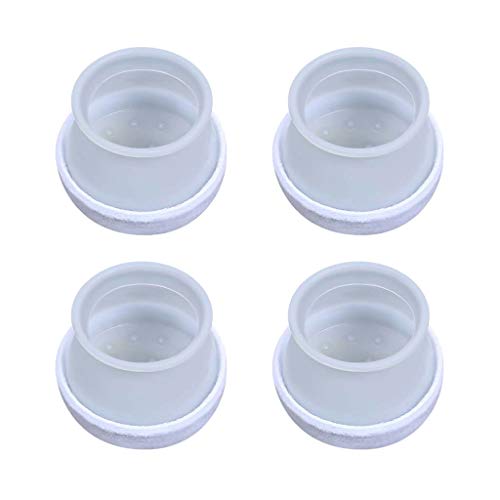 S-TROUBLE 4 Pezzi Tappi per Gambe in Silicone per