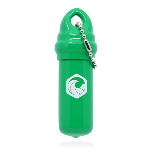 Image of Seahive Floating Keychain (1 pack) with Waterproof Safety Container Boat Key Float - Pontoon, Fishing Accessories key holder