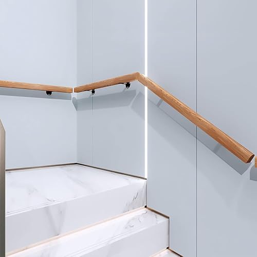 Fixation murale escalier bois : la solution antidérapante 120 cm intérieur - 5