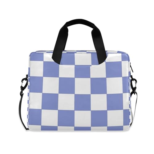 Maletín portátil para laptop 15.6 pulgadas violeta y blanco miniatura 1