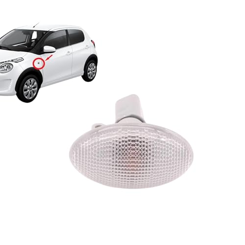 NONSTOP AUTO Side Indicator Repeater Light Compatible with Citroen Berlingo C2 C3 C5 Xsara Peugeot 206 307 407 Partner - Fender Wing Turn Signal Lamp - Replaces OEM 632574, 632561