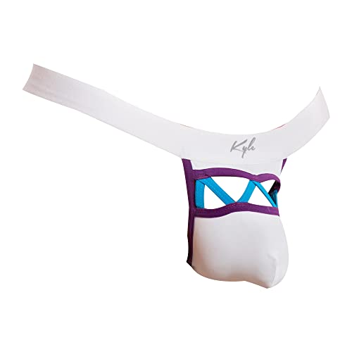 Kyle Men's G-String Underpants, Large, Grey - Package of 1