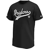 Fanatics Las Vegas Raiders Retro Script NFL T-Shirt Schwarz