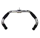 AH Pro-Grip Multi Purpose Bar Gym Rowing Handle, Chrome Steel | Rowing Handle Look Like Bicycle Handle gallery image