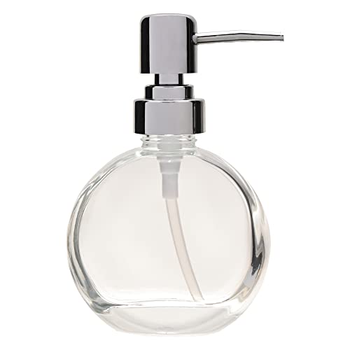 Mimo Style Jogo De Dispenser de Sabão Líquido (160ml) e Recipiente Difusor Aromático (140ml) Clear.