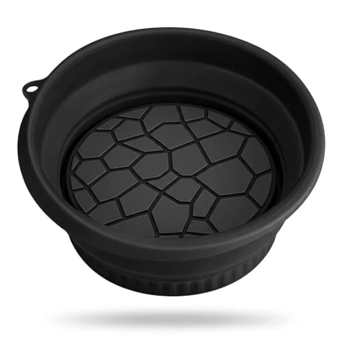 Image of Silicone Face Ice Bath Bowl with Built-in Ice Tray | Collapsible Facial Ice Bowl | Portable Face Ice Bath Mold for Skin Care & Home Spa Use