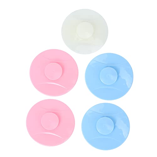 Tapones de silicona para desagüe de cocina y baño PRETYZOOM, 10 unidades, tapas bloqueadoras de olores, colores surtidos, para drenaje fácil y uso múltiple