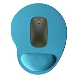 Tappetino per mouse con poggiapolsi x1 - poggiapolsi per puntatore |...