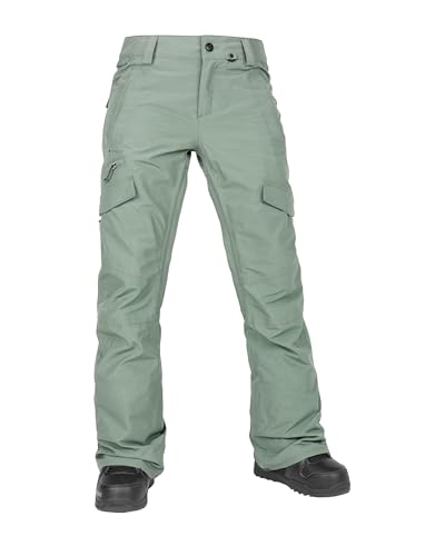Volcom Women's Aston Gore-Tex Slim Fit Snowboard Pant Lichen Green