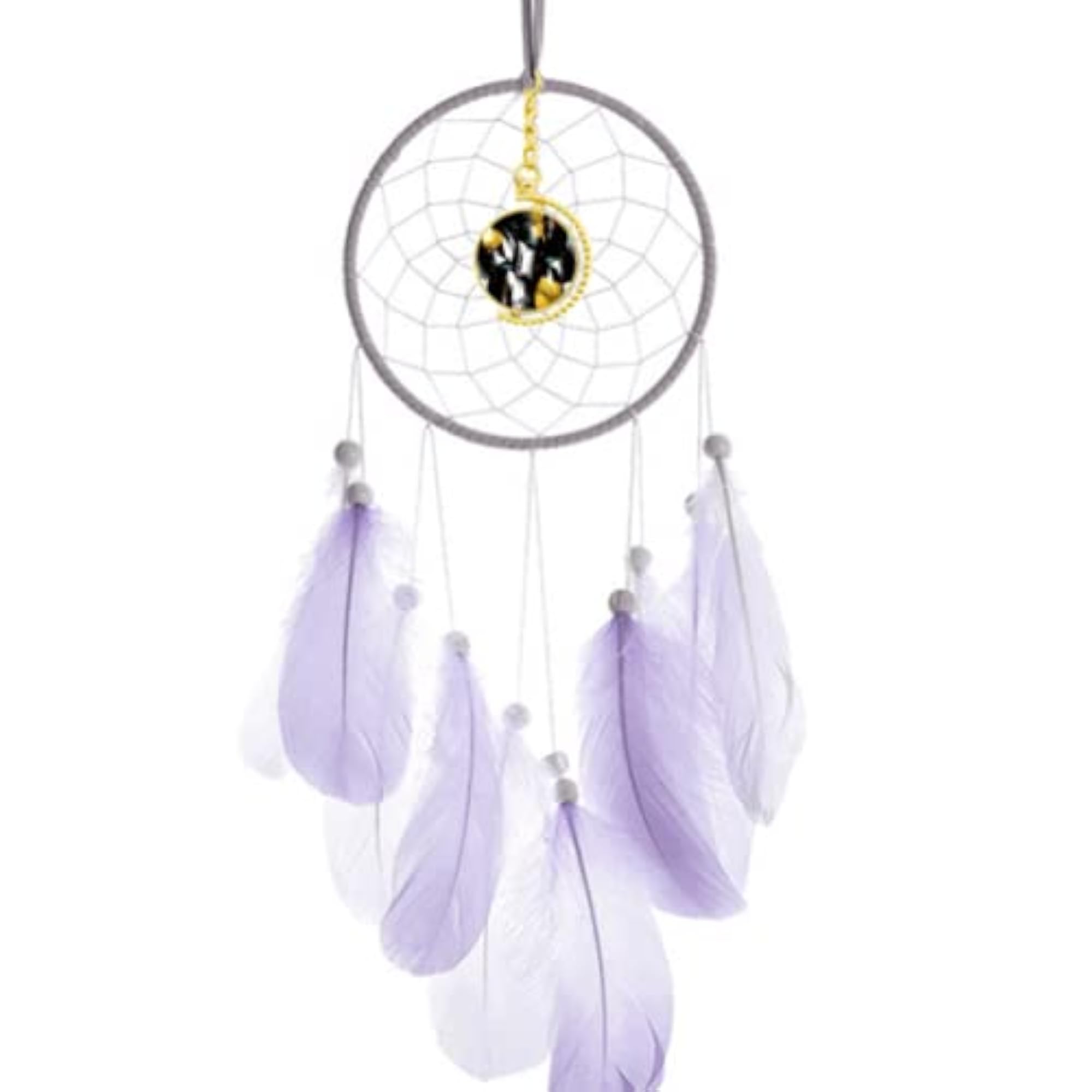 Graffiti Art Grain Illustration Pattern Dream Catcher Wall Hanging Feather Decor