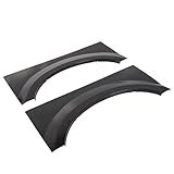 ECOTRIC Rear Wheel Arch Quarter Panel Replacement Compatible with 1999-2007 Ford F250 F350 F450 F550 Pickup Bed Rear Wheel Rust Repair Patch One Pair Left &amp; Right Side