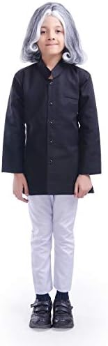 FancyDressWale Cotton Blend Apj Abdul Kalam Fancy Dress For Kids (3 Yrs), Black