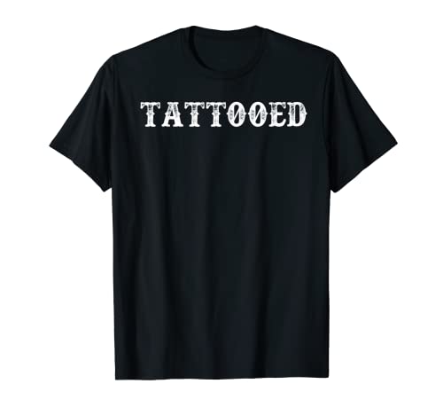 Divertido tatuado Camiseta