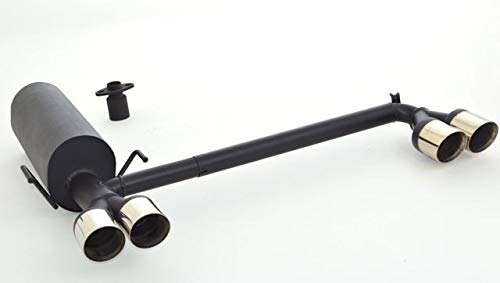 Friedrich Motorsport Duplex-Sportendschalldämpfer für Opel Astra G, 1.6l 16V 76kW/1.8l 16V 85/92kW/2.2l 16V 108kW/2.2l DTI 92kW, Set mit Parkscheibe