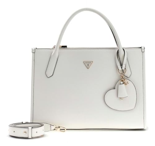 Sac à épaule GUESS Isobel blanc idéal pour le bureau et les sorties