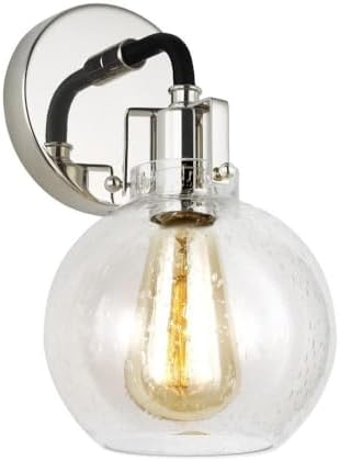 Feiss Generation Lighting-Sean Lavin-One Light Wall Sconce in Transitional Style-6.25 Inch Wide by 10 Inch Tall-Polished Nicke