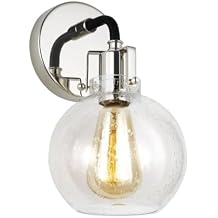 Feiss Generation Lighting-Sean Lavin-One Light Wall Sconce in Transitional Style-6.25 Inch Wide by 10 Inch Tall-Polished Nicke