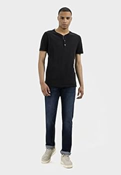 Jean Bootcut Camel Active Pour Homme - 5 Poches - Bleu Stone - 100% Coton - Taille 38/34