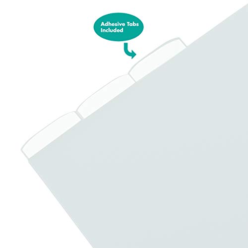 Cropper Hopper Tabbed Dividers W/Labels