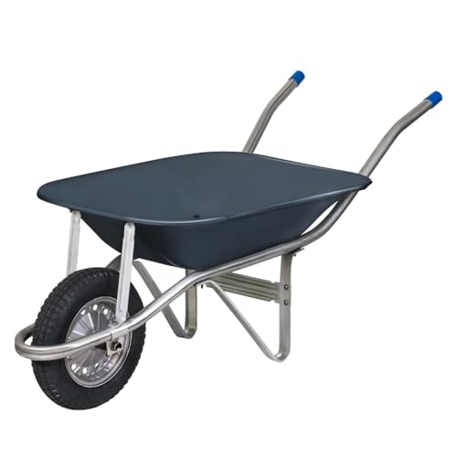 Carrinho de Mão Reforçado Cargas até 90Kg Chapa26 60 Litros Proposita