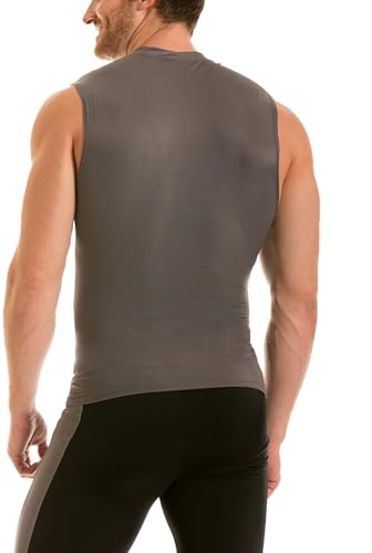 Insta Slim Men's Sleeveless Crew Neck Compression T-Shirt3