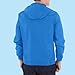 Kids Rain Jacket Youth Lightweight Waterproof Hooded Raincoats for Boys Girls Fashion Windbreaker Fall Kid Clothes 3-12 Years Rain Jacket Boys Fall Clothes 5-6 Years Blue