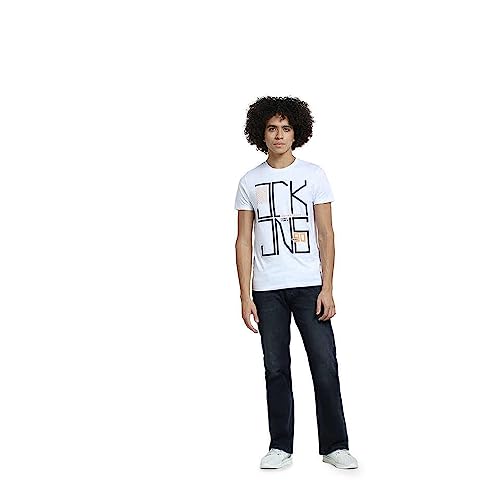 Image of Jack & Jones Men's Printed Slim Fit T-Shirt