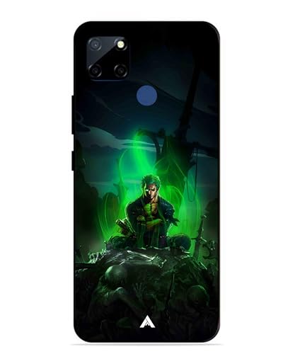Image of Premium Anime 1 Case for Realme Narzo 20 (Glossy Finish) Soft-Touch Metal TPU Back Cover, Shockproof, Designer, Aesthetic Mobile Phone Case