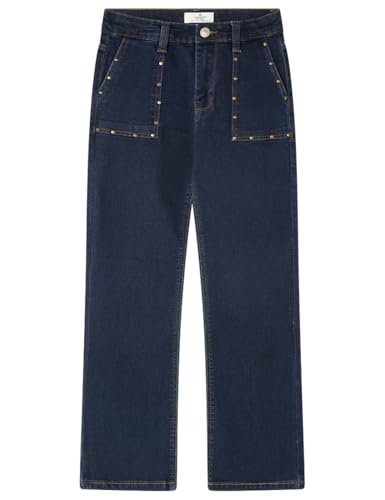 Pantalon fille Springfield kick flare à clous tendance