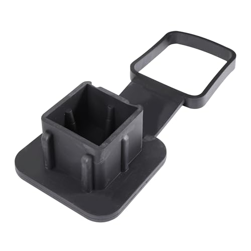 Trailer Hitch Cover 2" Receiver Plug, Universal Rubber Tow Hitch Cap, Waterproof Dust Cover for Truck SUV Car