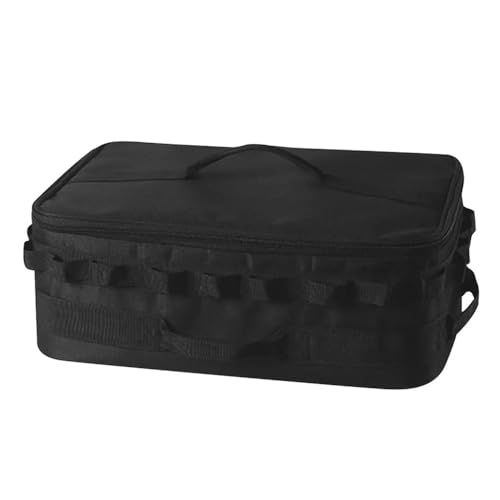 Bolsa de picnic for exteriores, bolsa de almacenamiento for acampar al aire libre, bolsa de vajilla de viaje de gran capacidad, bolsa for utensilios de cocina de picnic, bolso de mano for vajilla, fác