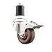 Service Caster Brand 3 Inch 316 Stainless Steel Light Duty Expanding Stem Caster Wheel Glass Filled Nylon Wheel and 1-7/8? Stem ? 350lbs./Caster ? Swivel Caster with Total Locking Brake and Plain Bore