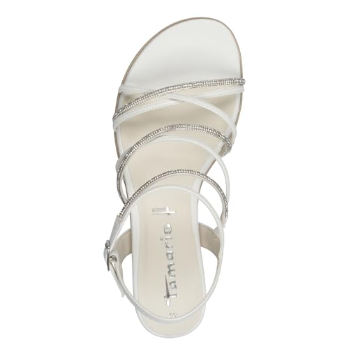 Tamaris Women's Ankle-Strap Flat Sandal4