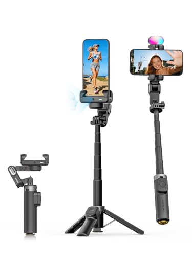 AOCHUAN Gimbal Stabilizer for iPhone, 4 in 1 Phone Gimbal