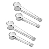 Stücke Servierzange Silber 4 Gutem, Edelstahl aus Griff Küchen