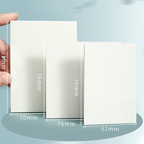 300 hojas de notas adhesivas transparentes, autoadhesivas, extraíbles, resistentes al agua, notas adhesivas transparentes, suministros para anotaciones en libros Cover