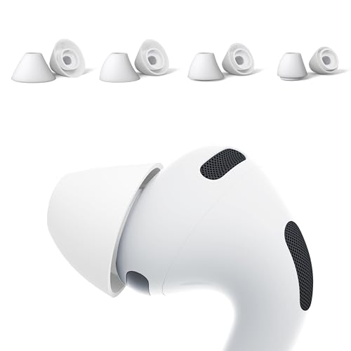 AirPods Pro 3 DamonLight�p�A�b�v�O���[�h�C���[�`�b�v 4�g [�ɂ݂�a�炰��] [�P�[�X�Ƀt�B�b�g] �m�C�Y�L�����Z���[�V���� �O���b�v��ǉ� �X�|�[�c �����p�C���[�`�b�v [�č������o�^] (�~�b�N�X�T�C�Y)