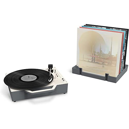 Victrola Re-Spin Tourne-Disque Valise Durable avec Diffusion des vinyles sur Haut-parleurs par Bluetooth | Fabriqué à partir de 25% de Plastique recyclé | Gris | VSC-725SB-GRA-INT - Les Beatles, Paul McCartney, John Lennon, RIngo Starr, George Harrison Victrola Re-Spin Tourne-Disque Valise Durable avec Diffusion des vinyles sur Haut-parleurs par Bluetooth | Fabriqué à partir de 25% de Plastique recyclé | Gris | VSC-725SB-GRA-INT – Image 8