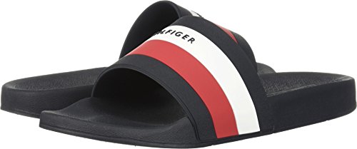 Tommy Hilfiger �����Y Earthy �X���C�h�T���_�� US �T�C�Y: 10 �J���[: �u���[