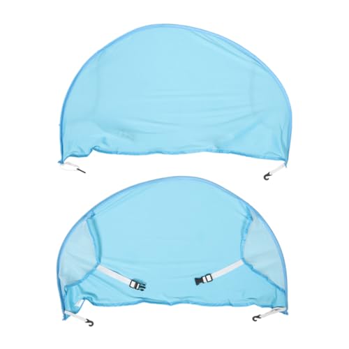 BESTonZON 2pcs Stroller Sunshade Cover Windproof Uv Protection Canopy for Stroller