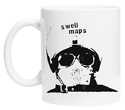 Swell Maps White Reusable Mug Cup for Tea Coffee Coffee Cup