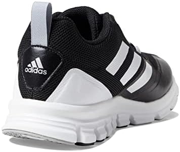 adidas Men's Speed Trainer 5 Baseball Shoe, Core Black/White/Silver Metallic, 10 | Image 4
