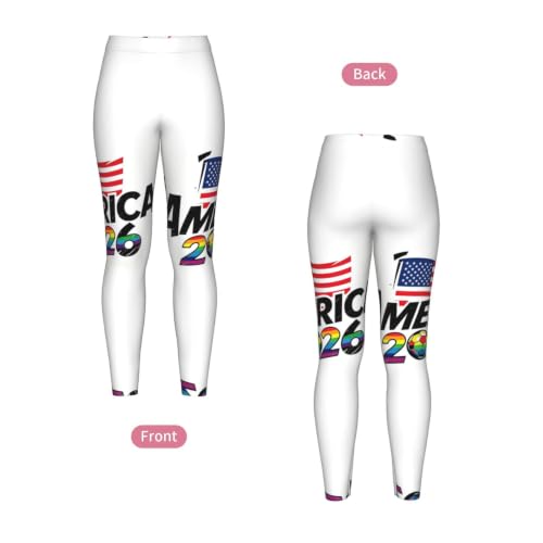 Leggings elásticos para mujer con estampados opacos cómodos 6