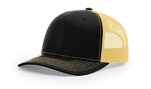 Image of Richardson 112 Trucker Hat - Premium Adjustable Snapback Hat - Structured Six Panel Richardson Blank Caps