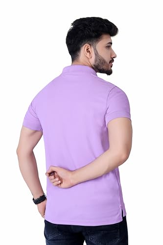 Image of Men's Premium Polo T-Shirt | Classic Collar | Smooth Finish | Half Sleeve Casual Wear (XS to 3XL)