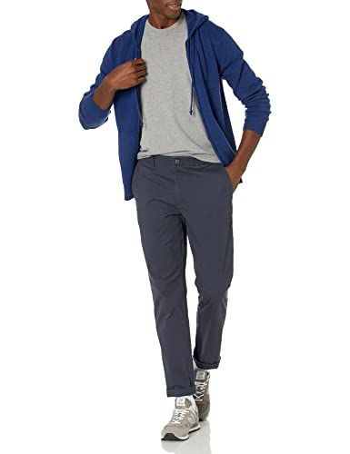 Goodthreads Men's Slim-Fit Washed Comfort Stretch Chino Pant, Navy, 34W X 32L #TOP3
