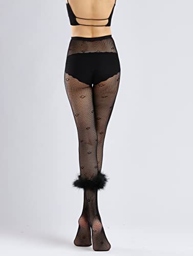 Image of Sahabowi Women Tights, Sheer High Waist Pantyhose, Vintage Control Top Stockings, Siwa7