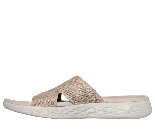 Image of Skechers Women's On-the-go 600 Stretch Knit Slides