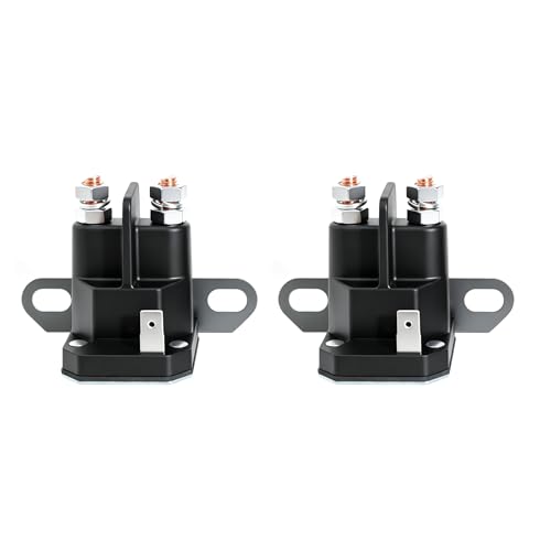 Solenoide de arranque 12V para cortacésped MTD Snapper y Toro con perno de 1/4
